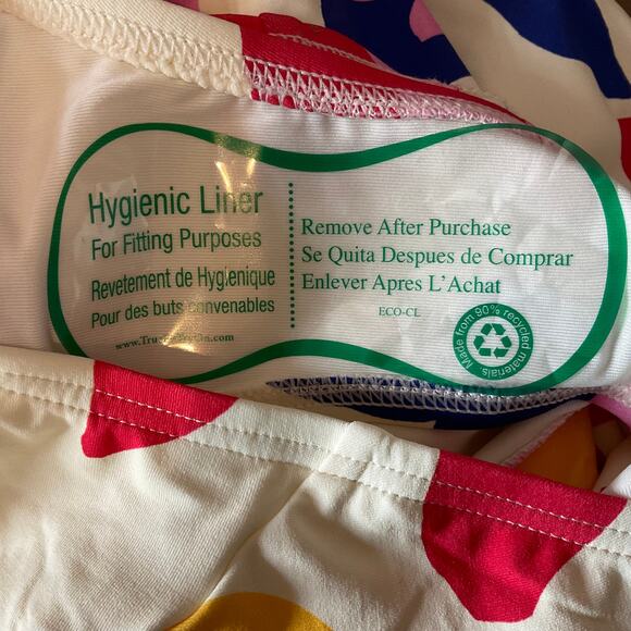 Kate Spade Women's Bathing Suit Size Large Ivory White Floral Cut Out One-Piece - Picture 7 of 10